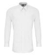 Hemden PREMIER Men`s Long Sleeve Fitted Poplin Shirt voor bedrukking &amp; borduring