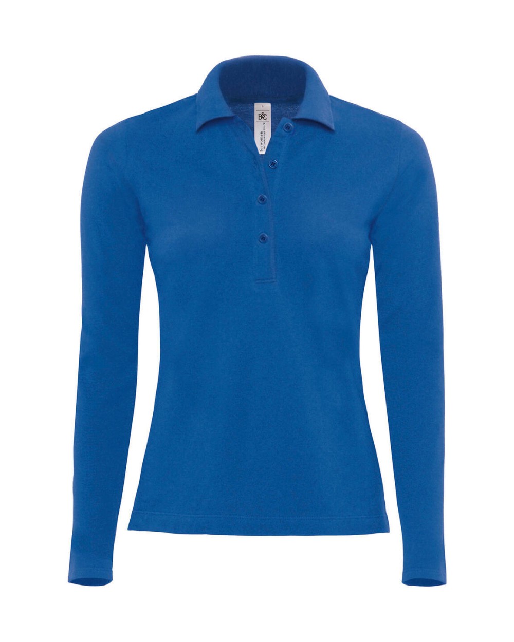 Polo's B&C Safran Pure LSL/women Polo voor bedrukking &amp; borduring