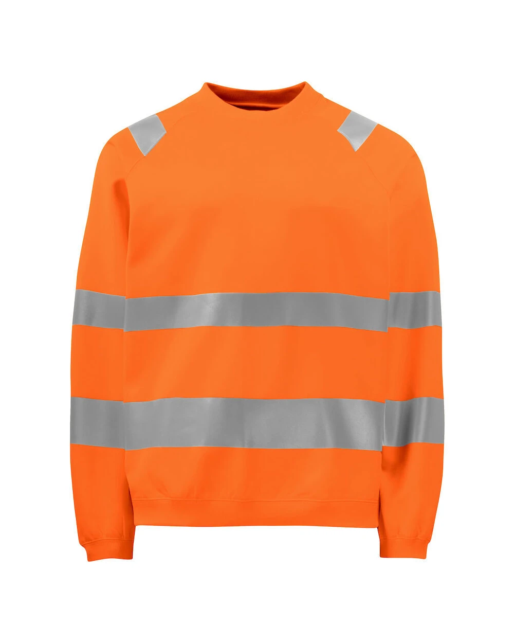 Sweaters & hoodies PROJOB 6106 SIGNALISATIESWEATER RONDE HALS EN ISO 20471 KLASSE 3 voor bedrukking &amp; borduring