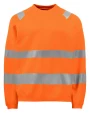 Sweaters & hoodies PROJOB 6106 SIGNALISATIESWEATER RONDE HALS EN ISO 20471 KLASSE 3 voor bedrukking &amp; borduring