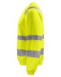 Sweaters & hoodies PROJOB 6106 SIGNALISATIESWEATER RONDE HALS EN ISO 20471 KLASSE 3 voor bedrukking &amp; borduring