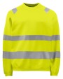 Sweaters & hoodies PROJOB 6106 SIGNALISATIESWEATER RONDE HALS EN ISO 20471 KLASSE 3 voor bedrukking &amp; borduring