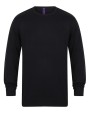 HENBURY Men's Crew Neck Jumper Pullovers personalisierbar
