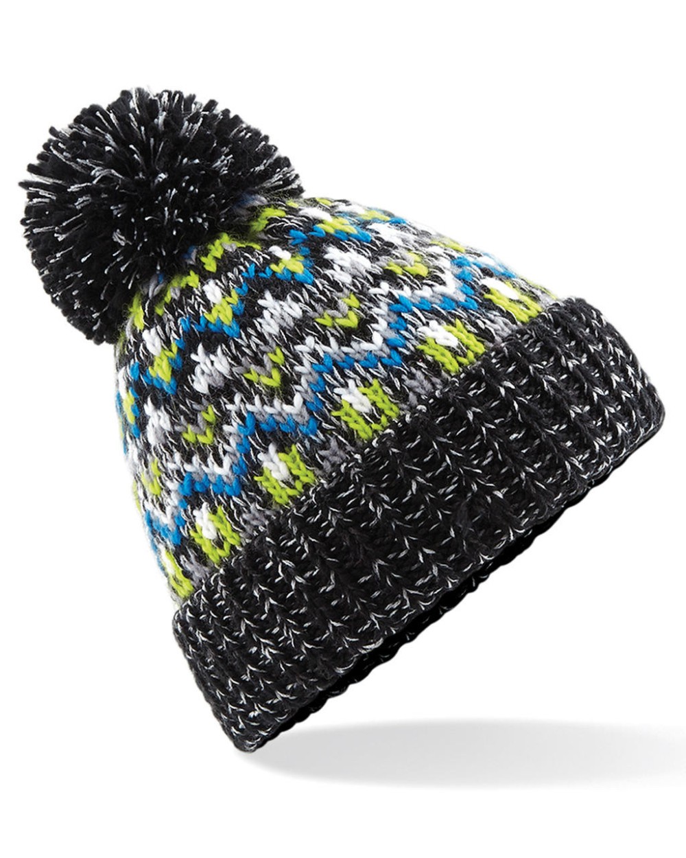 Mutsen BEECHFIELD BLIZZARD BOBBLE BEANIE voor bedrukking &amp; borduring
