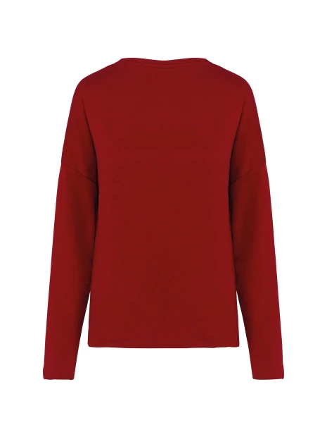 KARIBAN Sweat-shirt femme "Loose" /api/colors/ac680ce8-f953-4c67-8b5a-4eefffc82dda personnalisable