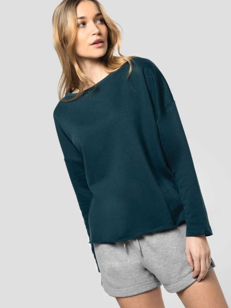 Sweat-shirts à personnaliser KARIBAN Sweat-shirt femme "Loose" 