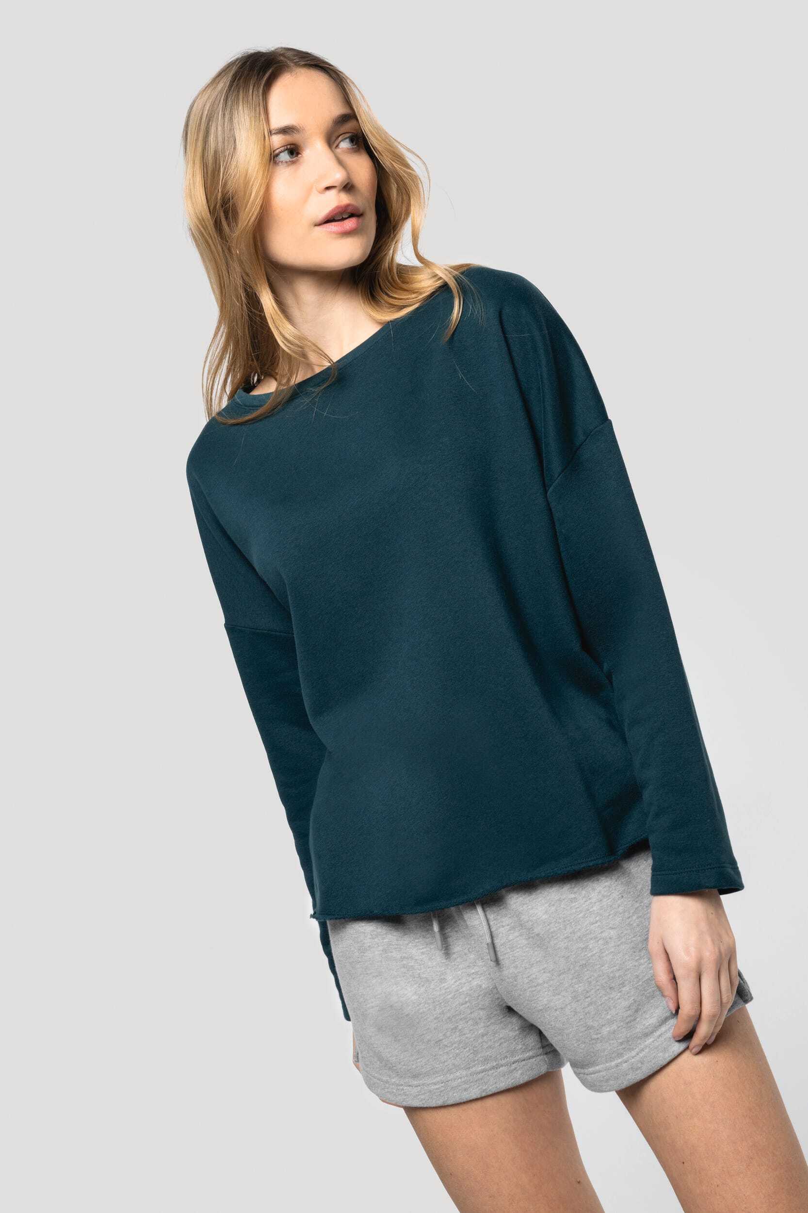 Sweat-shirts personnalisable KARIBAN Sweat-shirt femme "Loose"