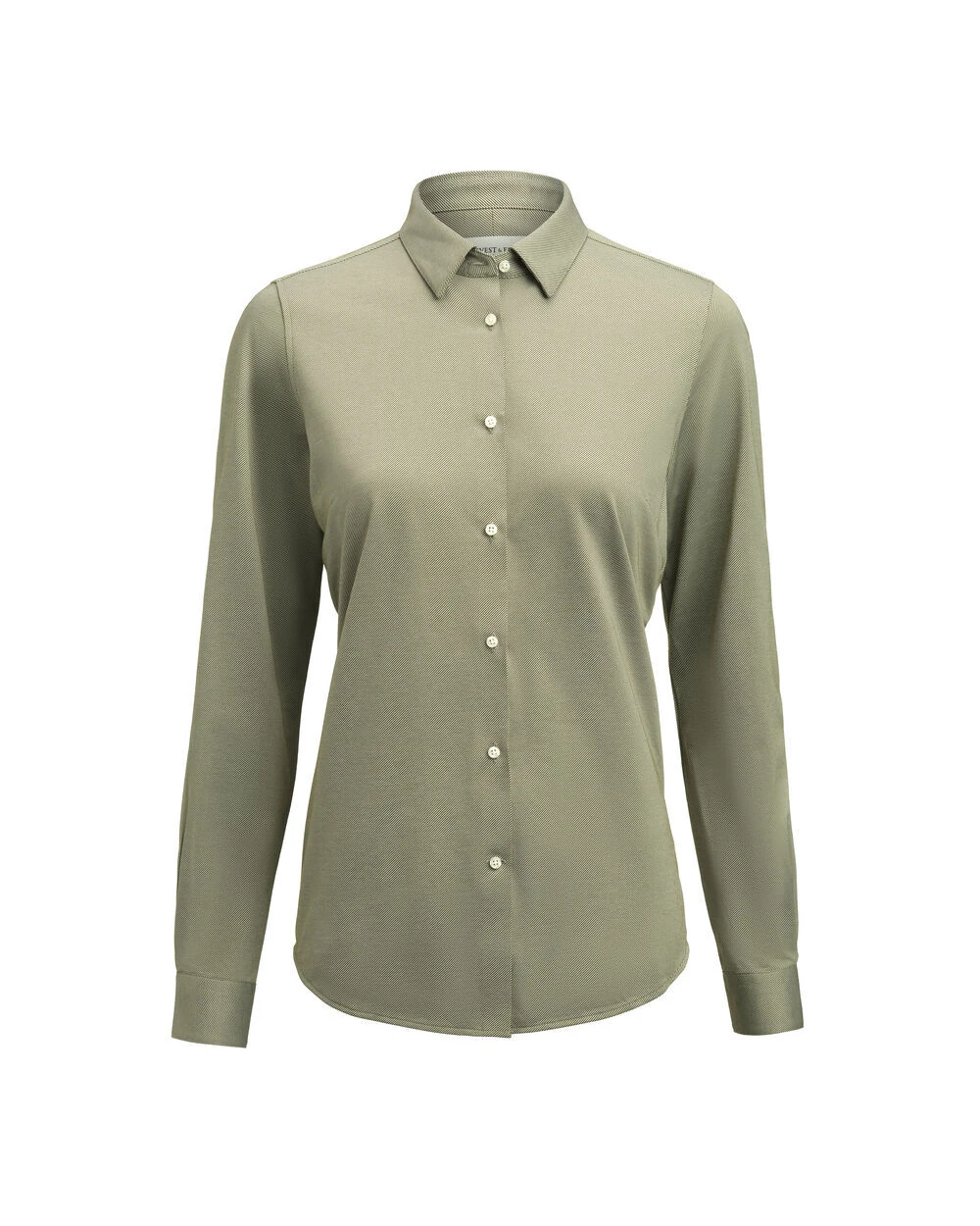 Hemden J. HARVEST & FROST YB57 King Knit Hemd Contemporary Fit Dames voor bedrukking &amp; borduring