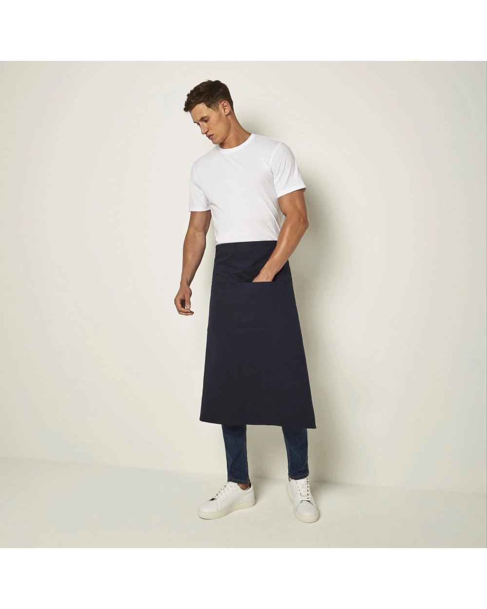 Schorten KUSTOM KIT Bar Apron Long voor bedrukking &amp; borduring