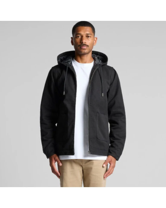 Vestes personnalisable As Colour Canvas Heavy Hooded Jacket