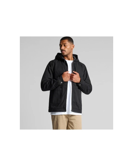 Vestes personnalisable As Colour Canvas Heavy Hooded Jacket
