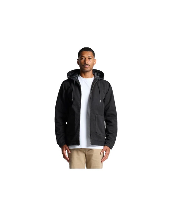 Vestes personnalisable As Colour Canvas Heavy Hooded Jacket