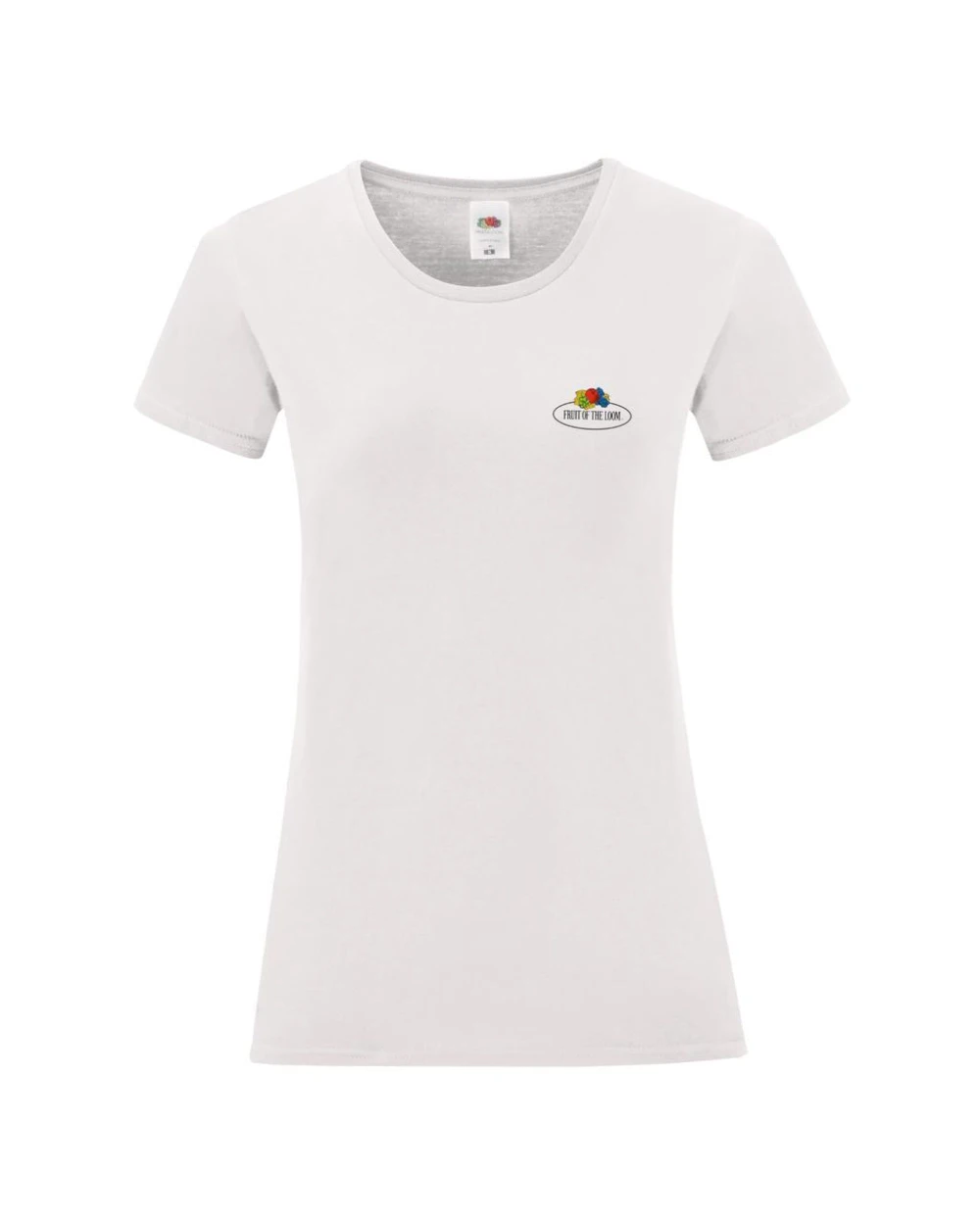 FOL Ladies Vintage T Small Logo Print T-Shirts personalisierbar