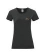 FOL Ladies Vintage T Small Logo Print T-Shirts personalisierbar