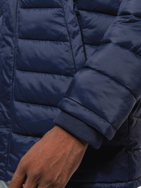 Vestes à personnaliser KARIBAN Parka doudoune légère à capuche homme 