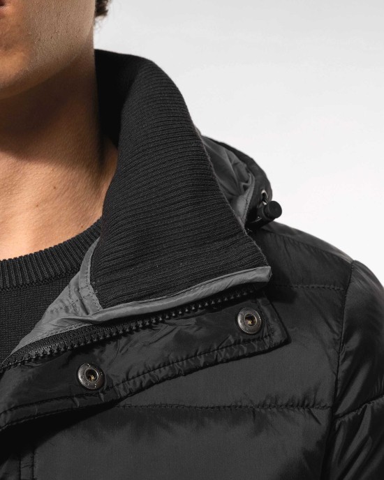 Vestes personnalisable Kariban Parka doudoune légère à capuche homme