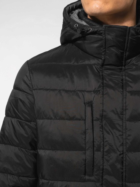 Vestes à personnaliser KARIBAN Parka doudoune légère à capuche homme 