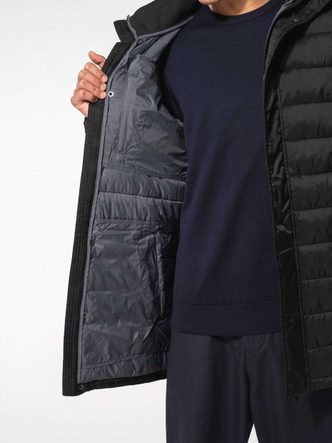 Vestes à personnaliser KARIBAN Parka doudoune légère à capuche homme 