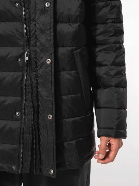 Vestes à personnaliser KARIBAN Parka doudoune légère à capuche homme 