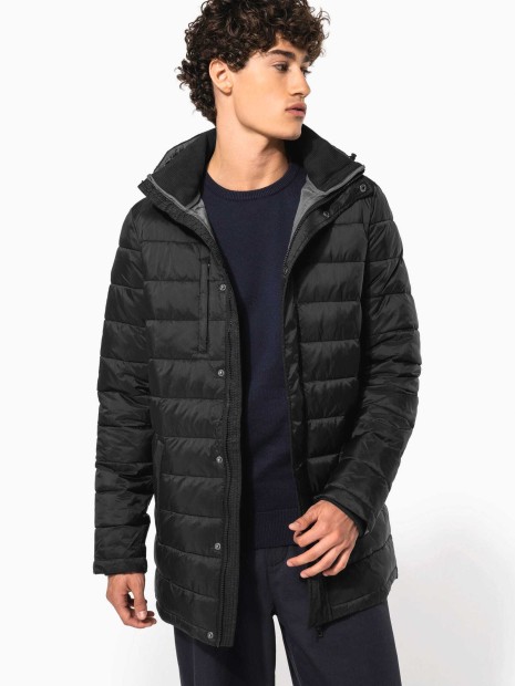 Vestes à personnaliser KARIBAN Parka doudoune légère à capuche homme 