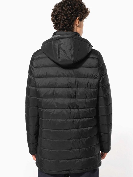 Vestes à personnaliser KARIBAN Parka doudoune légère à capuche homme 