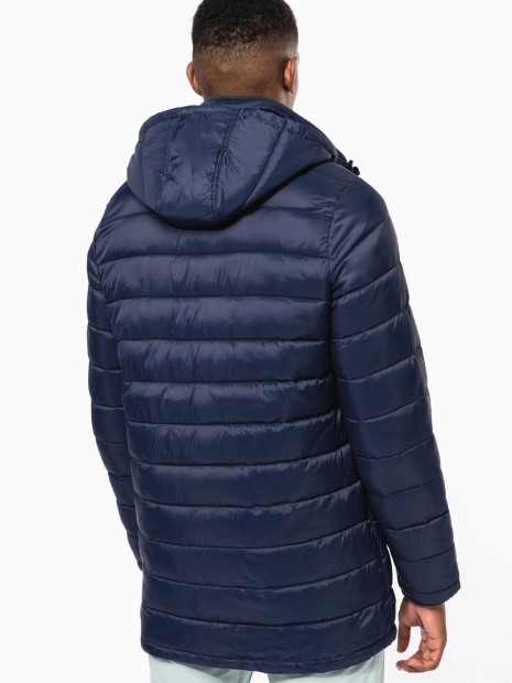 Vestes à personnaliser KARIBAN Parka doudoune légère à capuche homme 