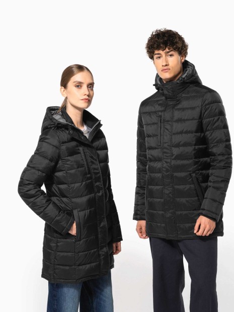 Vestes à personnaliser KARIBAN Parka doudoune légère à capuche homme 