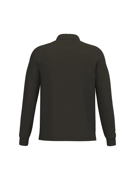 KARIBAN Polo manches longues homme /api/colors/7d4189a1-61a3-430b-83e5-a3a6fe159806 personnalisable