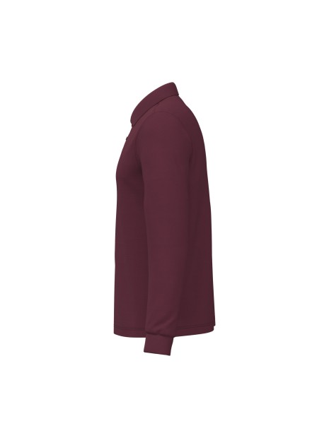 KARIBAN Polo manches longues homme /api/colors/3f4410b9-f80f-412a-9aa8-9260cc84003d personnalisable