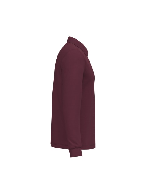 KARIBAN Polo manches longues homme /api/colors/3f4410b9-f80f-412a-9aa8-9260cc84003d personnalisable