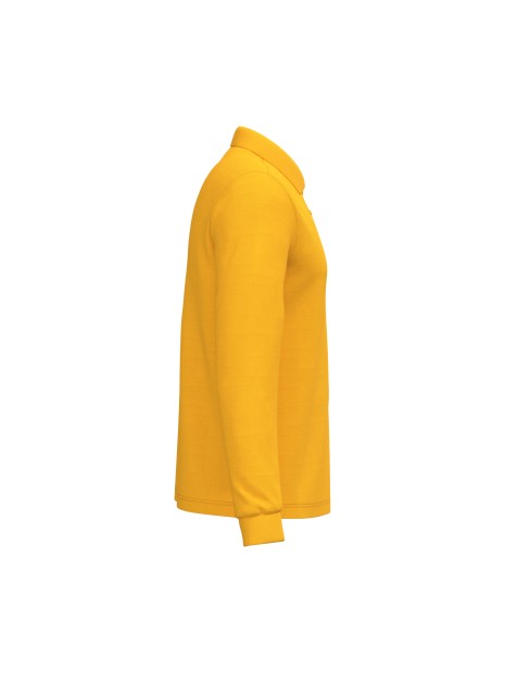 KARIBAN Polo manches longues homme /api/colors/ea0c172c-722e-46fc-acb7-2617a4097874 personnalisable