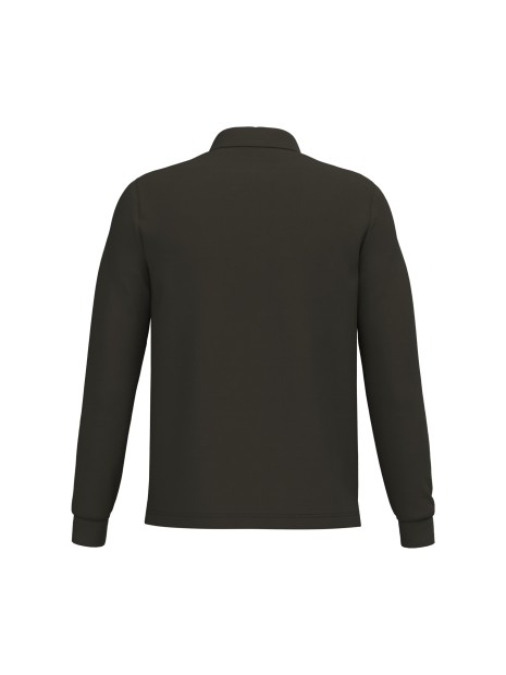 KARIBAN Polo manches longues homme /api/colors/7d4189a1-61a3-430b-83e5-a3a6fe159806 personnalisable