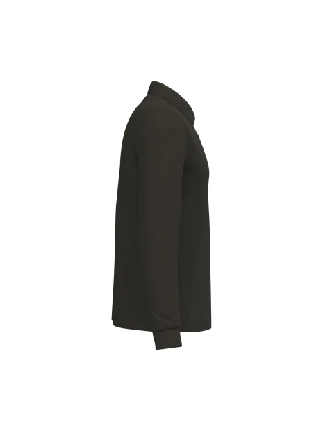 KARIBAN Polo manches longues homme /api/colors/7d4189a1-61a3-430b-83e5-a3a6fe159806 personnalisable