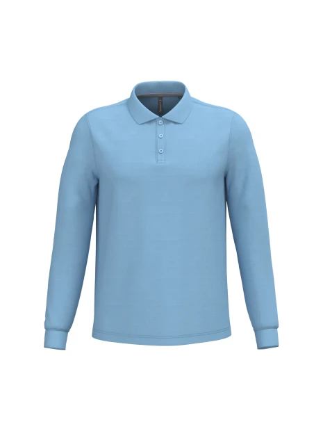 KARIBAN Polo manches longues homme /api/colors/549fa598-8d61-4fa2-82ad-90f4d2ec39ab personnalisable