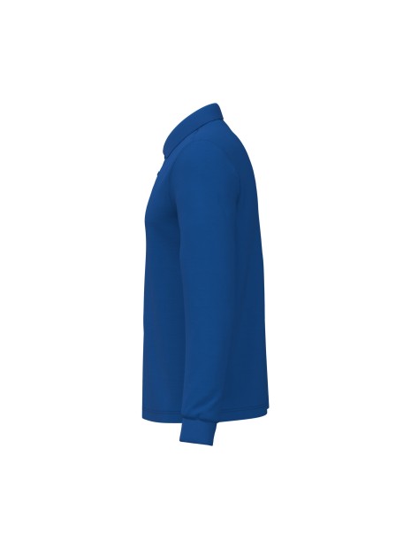 KARIBAN Polo manches longues homme /api/colors/cdd6ba31-692e-4c2e-b1b4-a3a4a50cf176 personnalisable