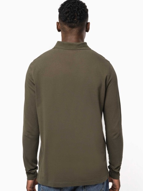 Polos à personnaliser KARIBAN Polo manches longues homme 
