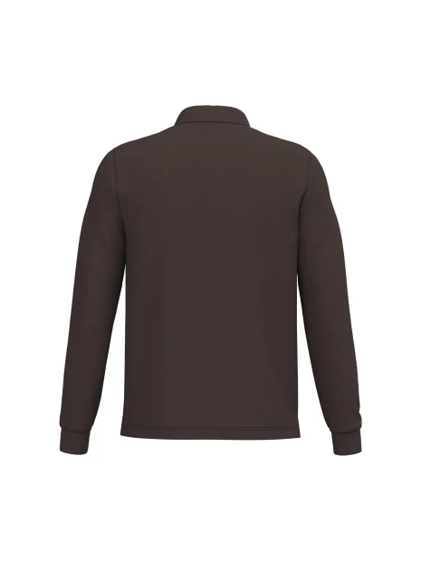 KARIBAN Polo manches longues homme /api/colors/b1e9730e-2307-4dc6-a97e-0dcccdb1ecfa personnalisable