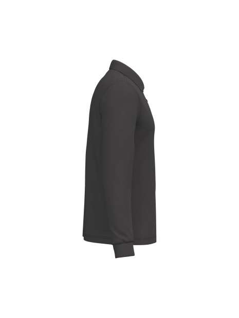 KARIBAN Polo manches longues homme /api/colors/3664e9be-231a-44a8-bacd-707b001b474c personnalisable