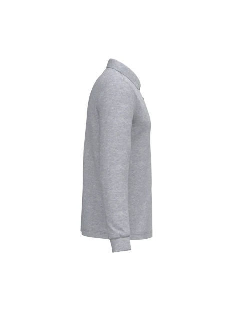 KARIBAN Polo manches longues homme /api/colors/a37ac46b-201c-43db-9085-8f3a99c04b1c personnalisable