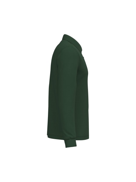 KARIBAN Polo manches longues homme /api/colors/04ff5422-733a-4283-80b4-be8cd0eba314 personnalisable