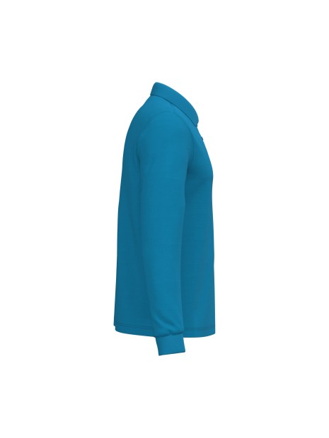 KARIBAN Polo manches longues homme /api/colors/3848809b-00f3-4a7f-8b57-fc0187a98ade personnalisable