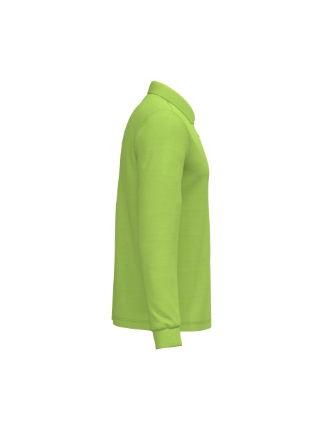 KARIBAN Polo manches longues homme /api/colors/8facb4b8-f974-4489-9f35-f89e0fd34bf7 personnalisable