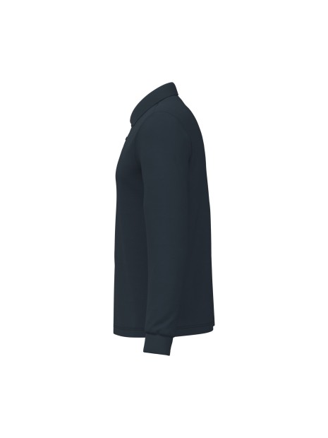 KARIBAN Polo manches longues homme /api/colors/b68891a9-1d28-4f7a-8deb-775c45027afd personnalisable