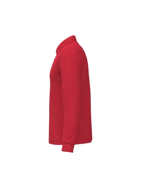 KARIBAN Polo manches longues homme /api/colors/c953313a-9c9d-493b-934e-ddcf8fada2ae personnalisable