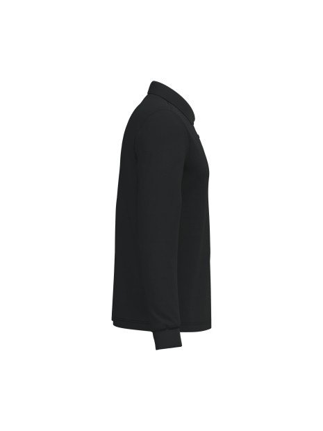 KARIBAN Polo manches longues homme /api/colors/b9fdad4a-5e94-45cb-8c03-c08b349b28c3 personnalisable