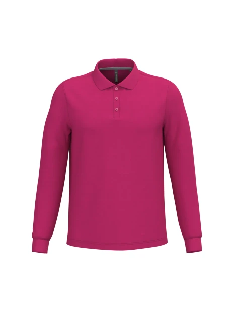KARIBAN Polo manches longues homme /api/colors/0327c765-dd20-409c-911d-31f7a9b4c2f5 personnalisable