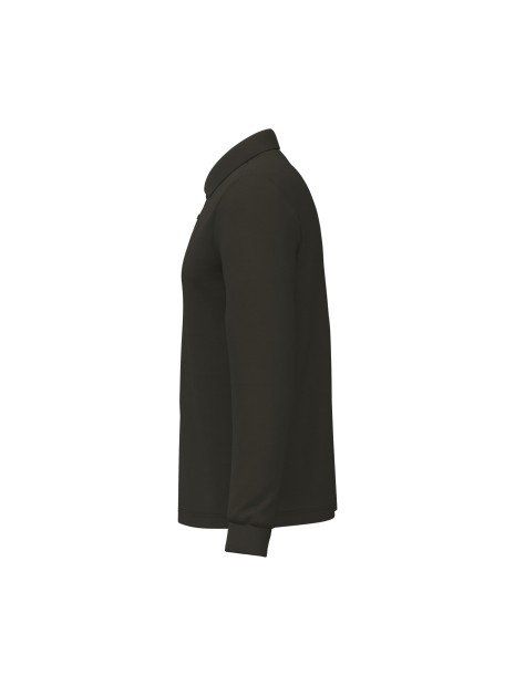 KARIBAN Polo manches longues homme /api/colors/7d4189a1-61a3-430b-83e5-a3a6fe159806 personnalisable