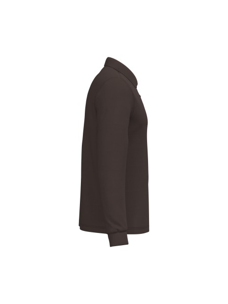 KARIBAN Polo manches longues homme /api/colors/b1e9730e-2307-4dc6-a97e-0dcccdb1ecfa personnalisable