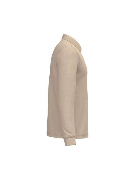 KARIBAN Polo manches longues homme /api/colors/1d539d1a-76f0-4132-93c4-8034fe18b1e9 personnalisable