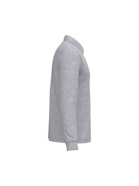 KARIBAN Polo manches longues homme /api/colors/a37ac46b-201c-43db-9085-8f3a99c04b1c personnalisable